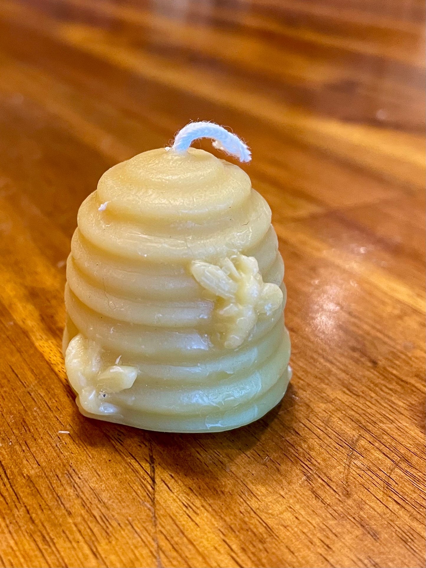 Small Beehive Votive Candle - 100% Beeswax