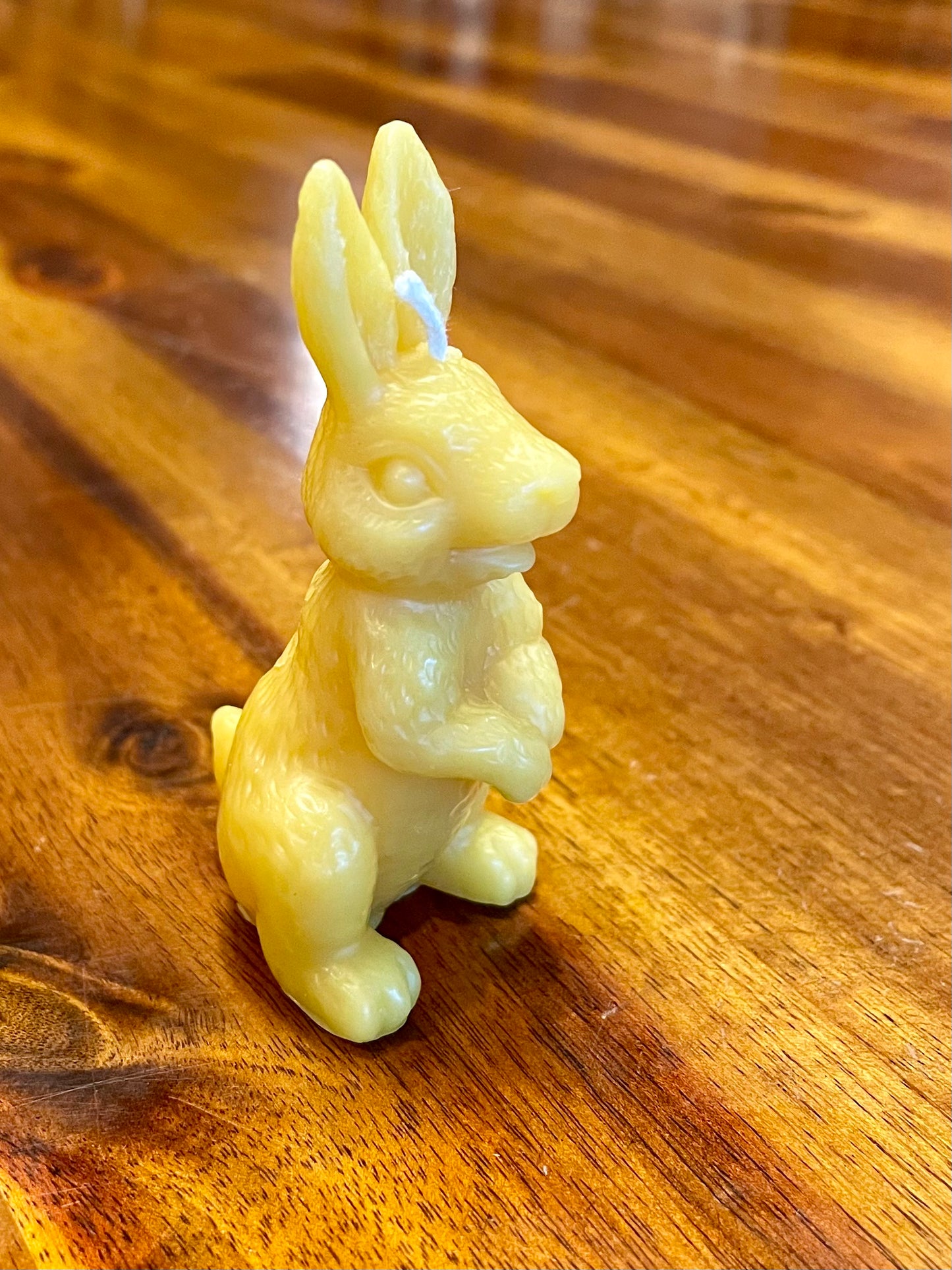 Small Rabbit Candle -100% Beeswax