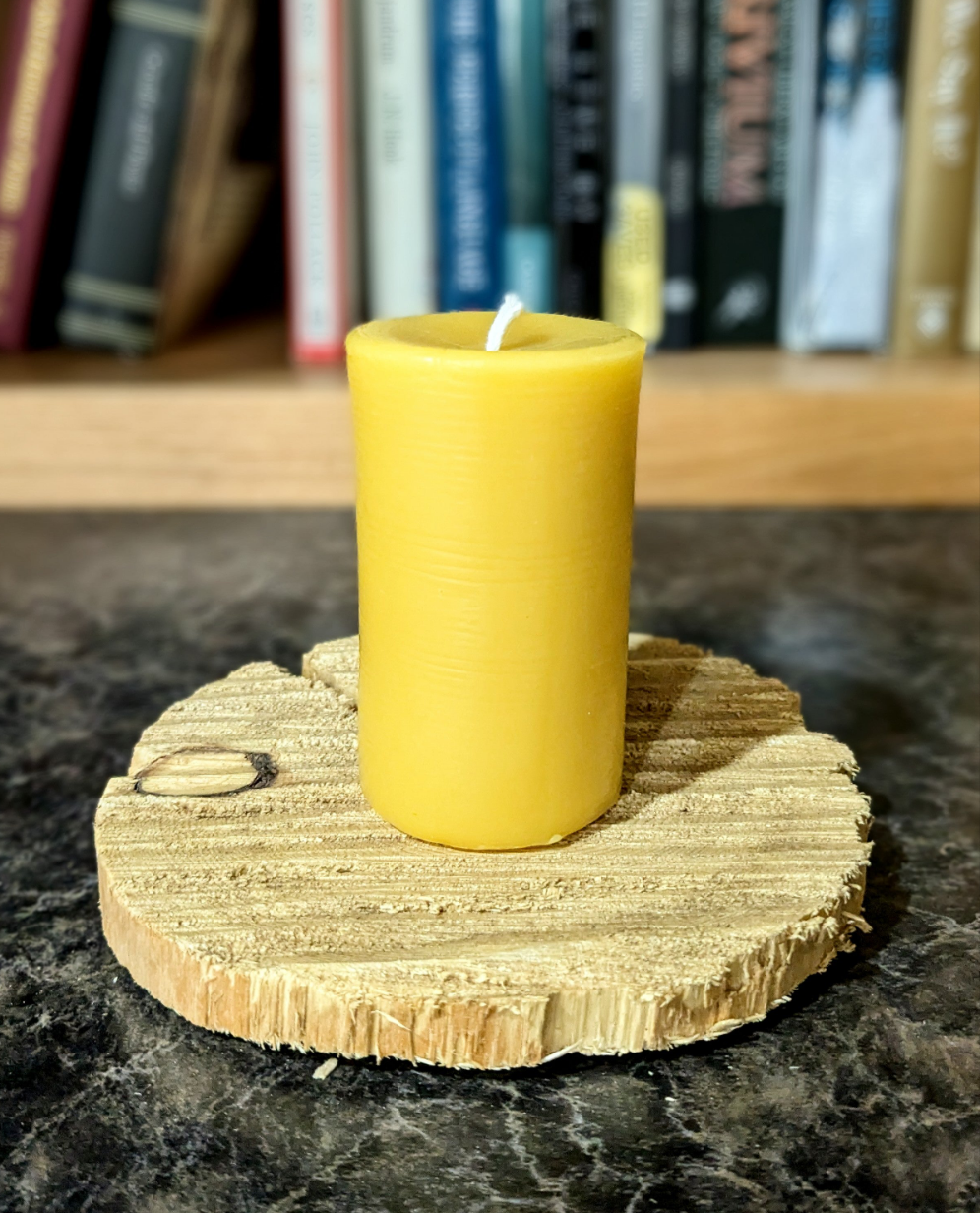 Pillar Candle - 100% Beeswax