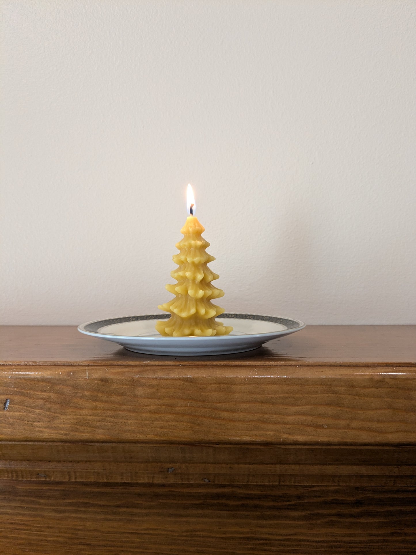 Tree - Fir Christmas Tree 100% Beeswax Candle