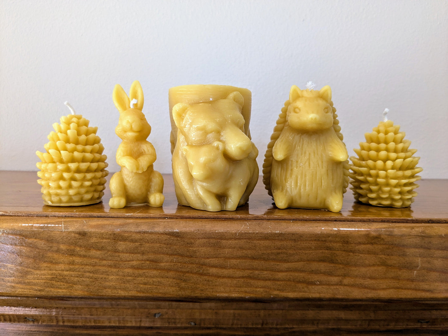 Hedgehog Candle - 100% Beeswax