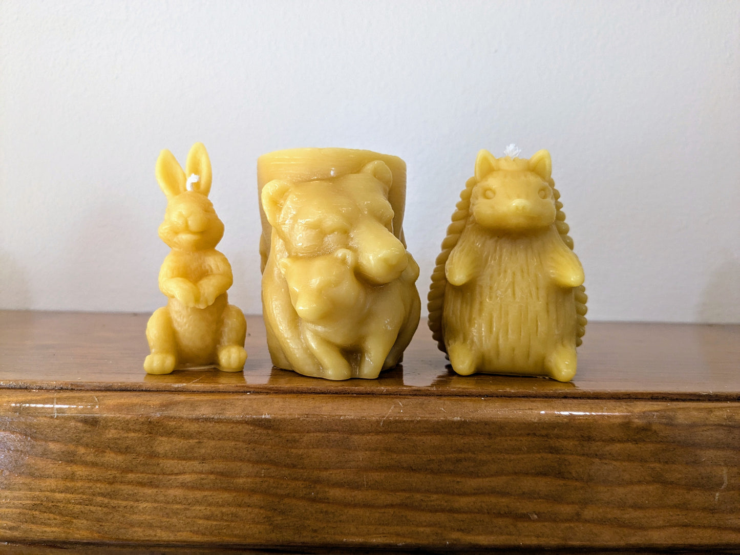 Hedgehog Candle - 100% Beeswax