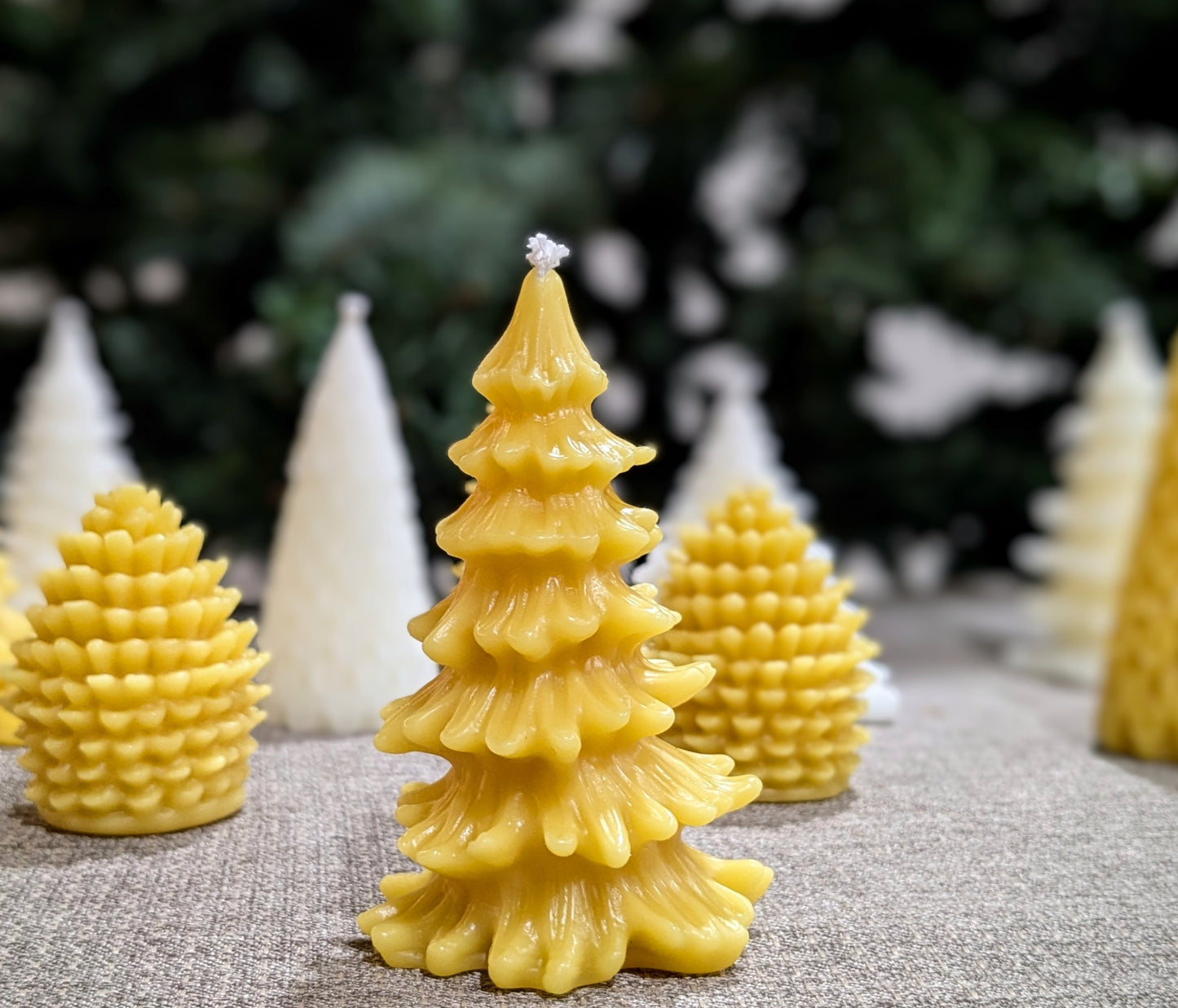 Tree - Fir Christmas Tree 100% Beeswax Candle