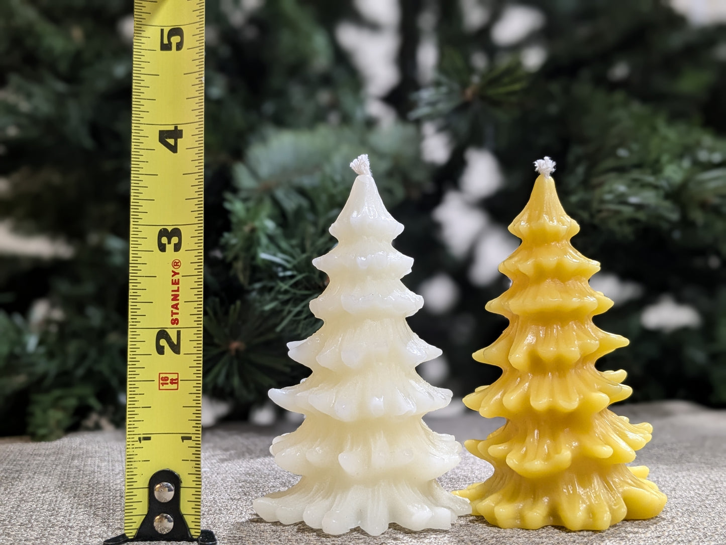 Tree - Fir Christmas Tree 100% Beeswax Candle